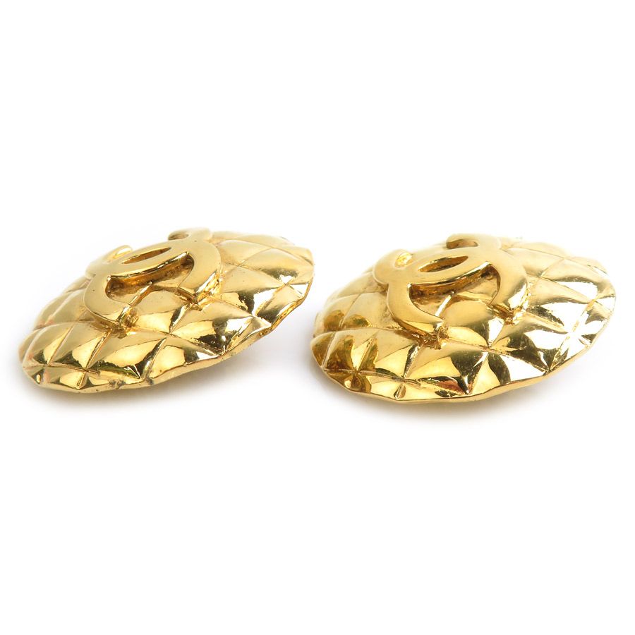 Chanel Earrings Gold — view 2