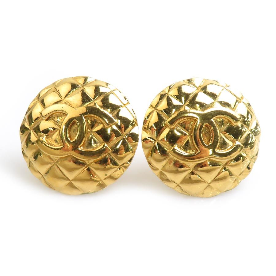 Chanel Earrings Gold