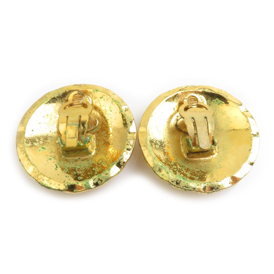 Chanel Earrings Gold — view 5