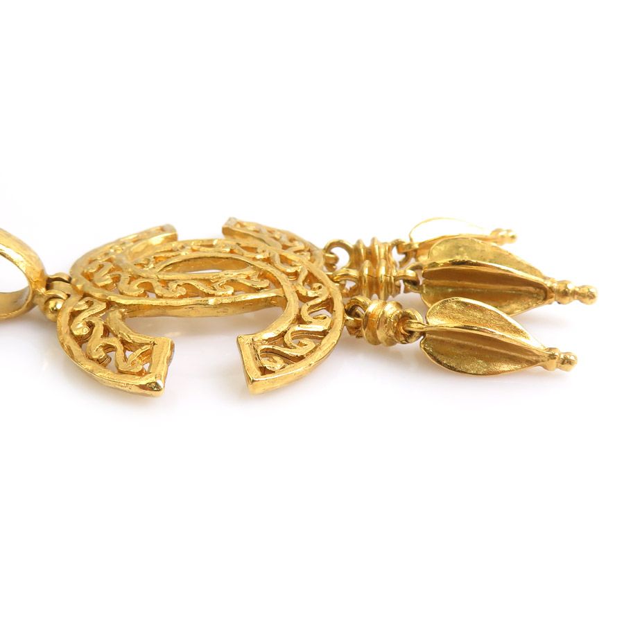 Chanel Necklace Gold — view 3
