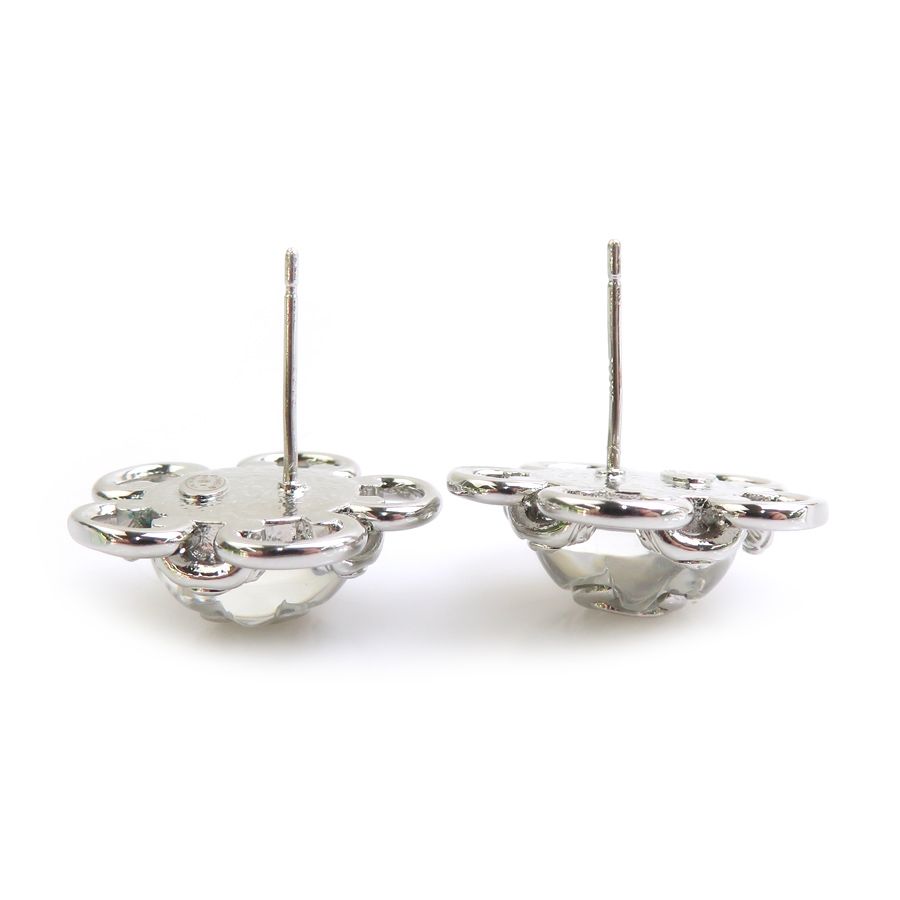 Chanel Earrings Silver — view 6