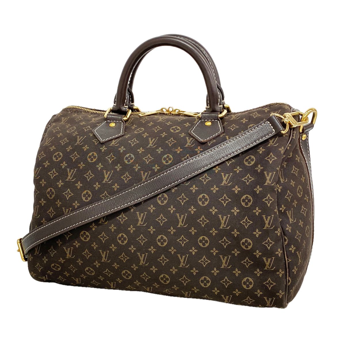 Louis Vuitton Handbag Monogram Idylle Speedy Bandouliere 30 Fusain 2-Way Bag