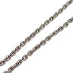 Hermes Chaine Maillon PM FJ 03 Necklace Metal Silver Black — view 7