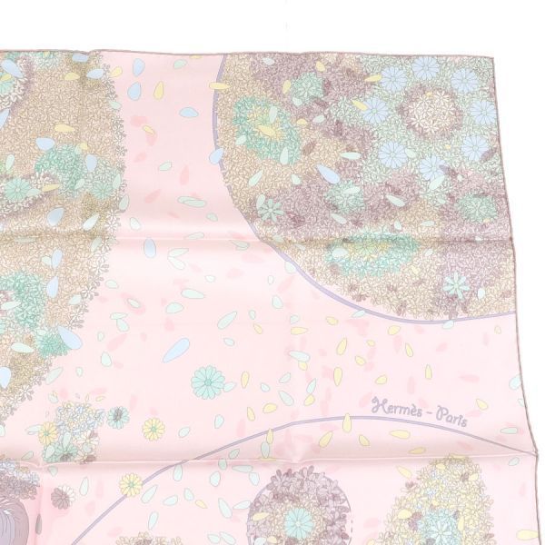 Hermes Carre 90 Offrandes D'un Jour Scarf — view 5