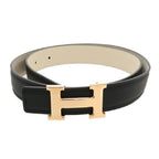 Hermes H Belt Black