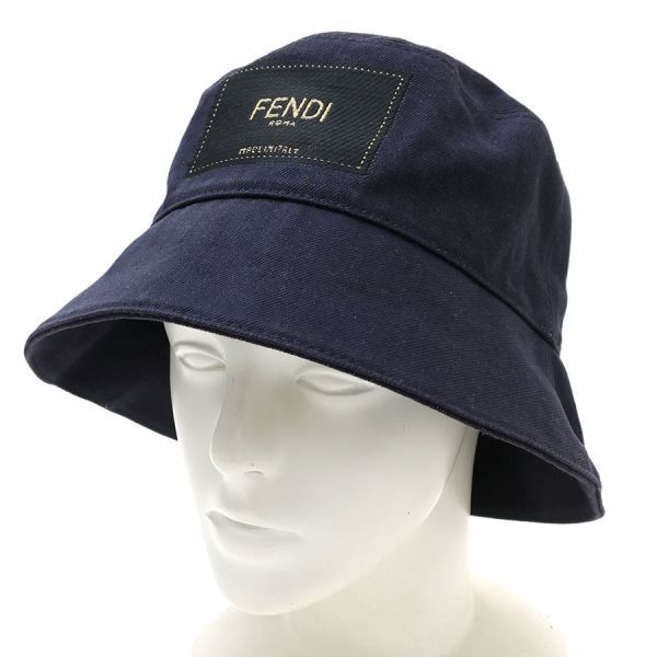 Fendi Bucket Hat Navy
