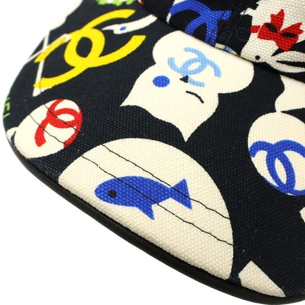Chanel Cap Hat Multicolor — view 8