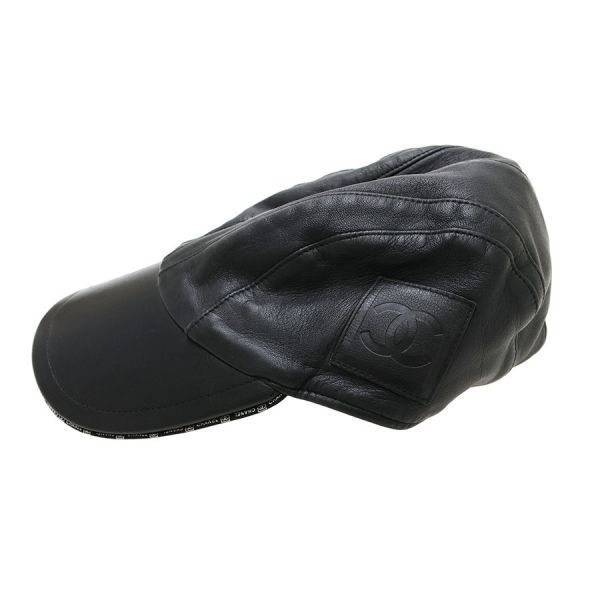 Chanel Cap Hat Black — view 3