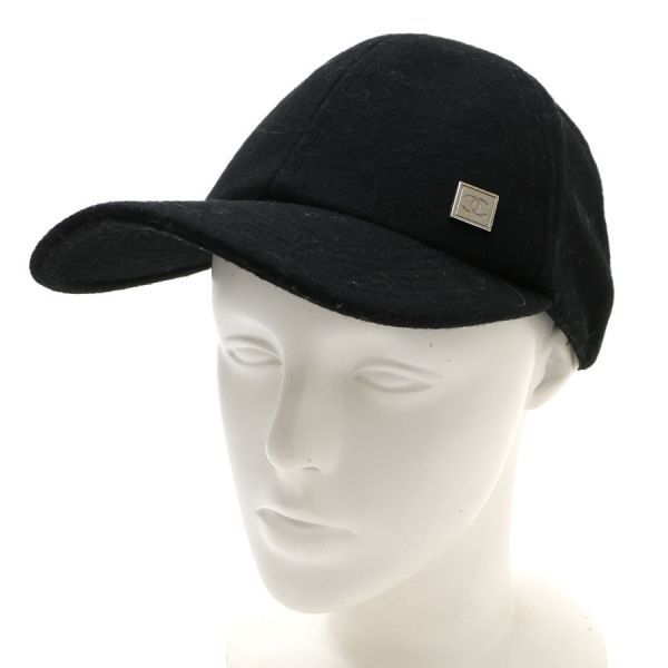 Chanel Cap Hat Black