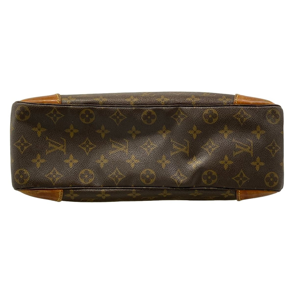 Louis Vuitton Shoulder Bag Monogram Boulogne GM Dark Brown — view 5