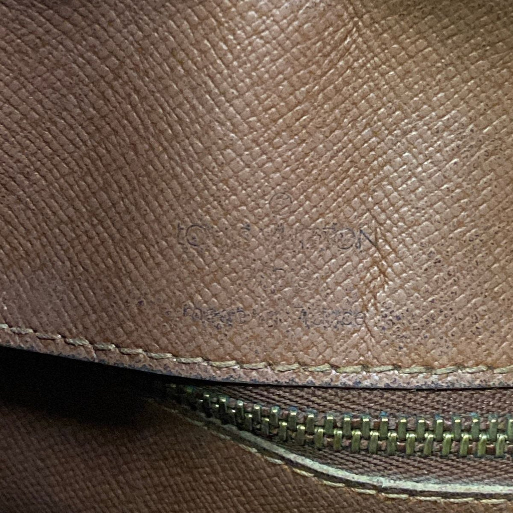Louis Vuitton Shoulder Bag Monogram Boulogne GM Dark Brown — view 8