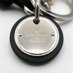 Louis Vuitton Key Holder Damier Leather Rope Black Gray Silver — view 5