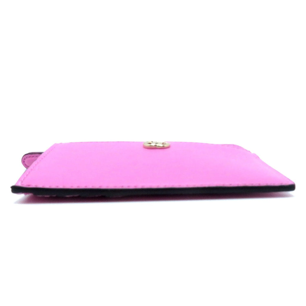 Gucci Double G Fragment Case Pink Leather Coin Purse — view 4