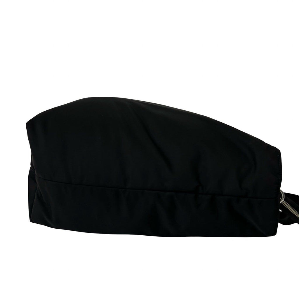 Prada Re-Nylon Tote Adidas Collaboration Nylon Leather 2-Way Shoulder Bag Black — view 6