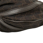 Gucci GG Canvas Crossbody Shoulder Bag Brown — view 4