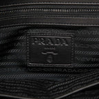 Prada Tote 2-Way Shoulder Bag Black Leather — view 5