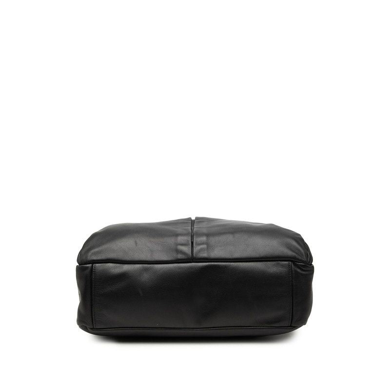 Prada Tote 2-Way Shoulder Bag Black Leather — view 3