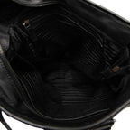 Prada Tote 2-Way Shoulder Bag Black Leather — view 4