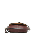 Loewe Gate Crossbody Mini Shoulder Bag Bordeaux Leather — view 3