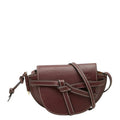 Loewe Gate Crossbody Mini Shoulder Bag Bordeaux Leather