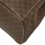 Celine Macadam Mini Backpack Brown Leather — view 4