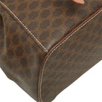 Celine Macadam Mini Backpack Brown Leather — view 5