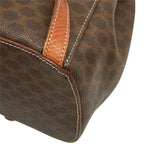 Celine Macadam Mini Backpack Brown Leather — view 6