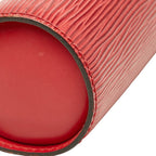 Louis Vuitton Epi Soufflot Pouch Mini Bag Castilian Red Leather — view 5