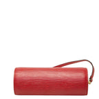 Louis Vuitton Epi Soufflot Pouch Mini Bag Castilian Red Leather — view 3
