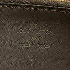 Louis Vuitton Portefeuille Comet Taurillon Zip Around Wallet Galet Gray Leather — view 6