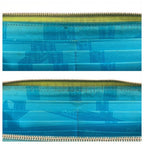 Hermes Azap Long Silk'in Wallet Green Blue Silver Veau Epsom — view 8