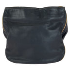 Loewe Anagram Shoulder Bag Black Brown Silver Leather — view 2