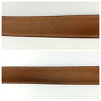 Louis Vuitton Monogram Ceinture Ellipse Belt Brown Gold — view 7