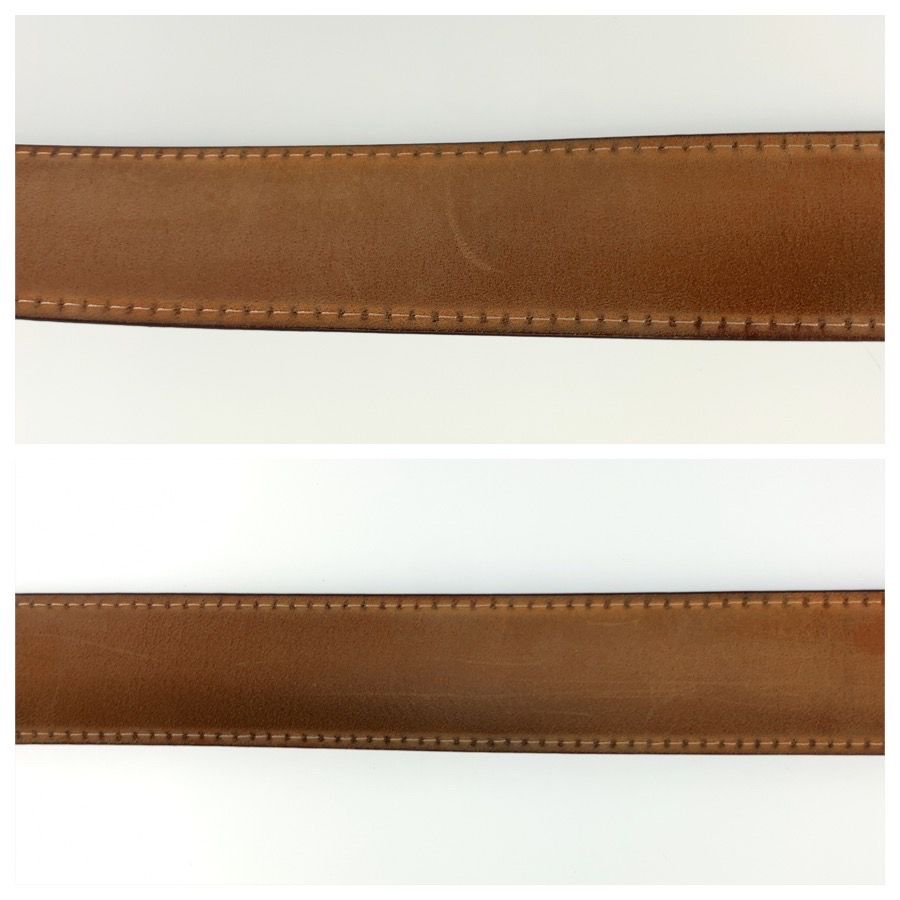 Louis Vuitton Monogram Ceinture Ellipse Belt Brown Gold — view 7