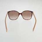Prada Marble Pattern Sunglasses Pink Brown Acetate Eyewear — view 3