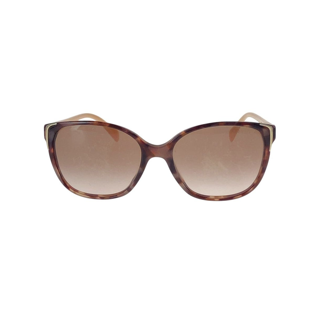 Prada Marble Pattern Sunglasses Pink Brown Acetate Eyewear — view 2