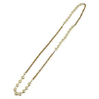 Chanel Long Necklace Gold Plated Faux Pearl — view 2