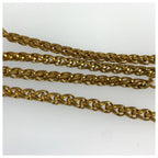 Chanel Long Necklace Gold Plated Faux Pearl — view 6