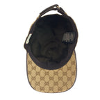 Gucci Sherry Line GG Canvas Cap Baseball Cap Beige Hat — view 6