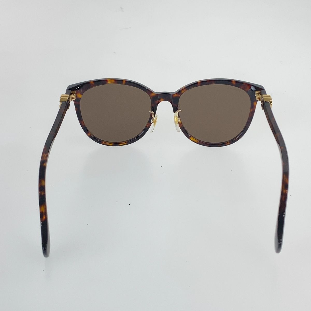 Gucci GG Marmont Sunglasses Brown Gold Acetate Eyewear — view 5