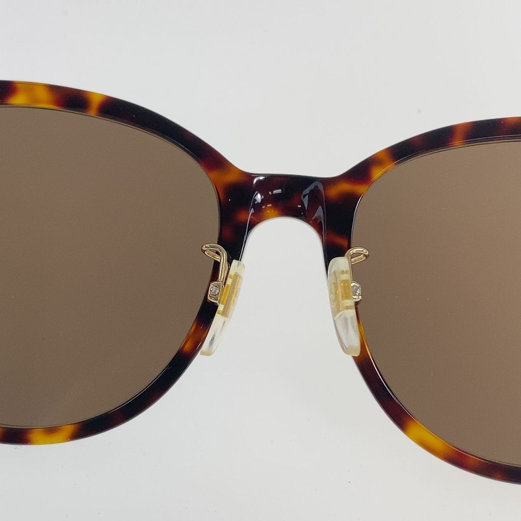 Gucci GG Marmont Sunglasses Brown Gold Acetate Eyewear — view 6