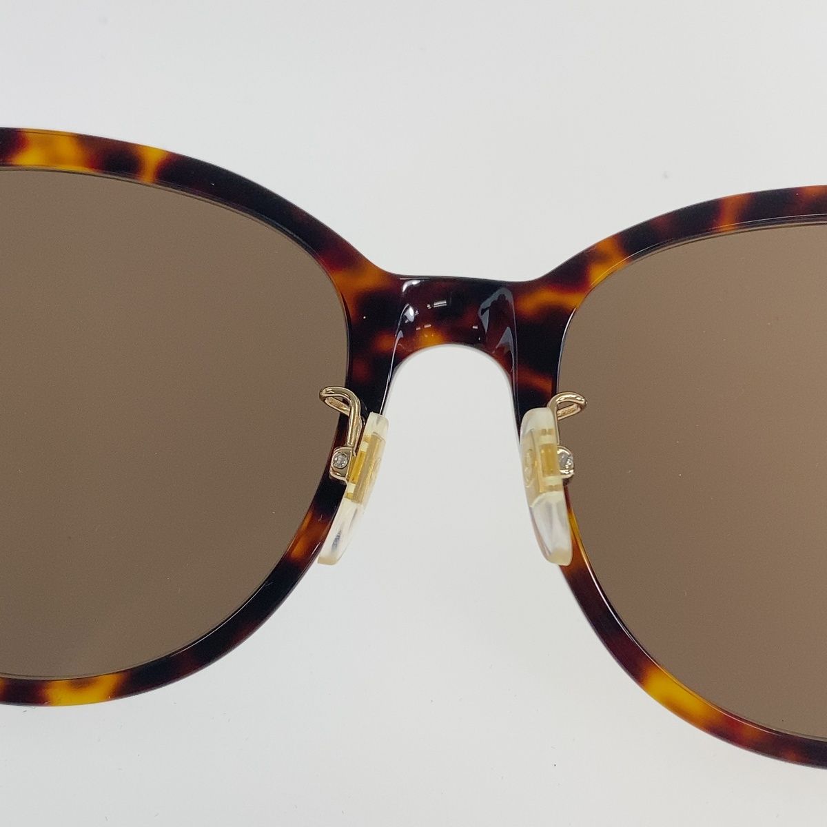 Gucci GG Marmont Sunglasses Brown Gold Acetate Eyewear — view 6