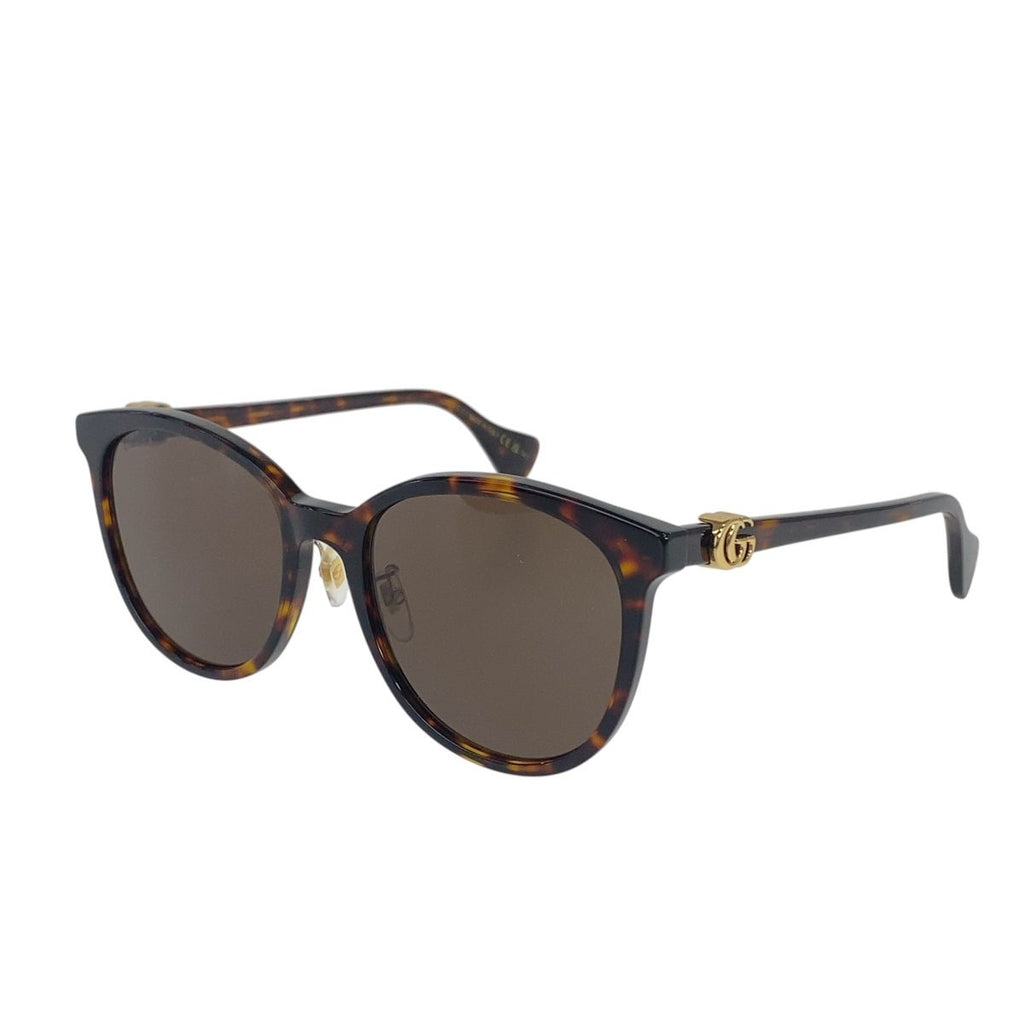 Gucci GG Marmont Sunglasses Brown Gold Acetate Eyewear