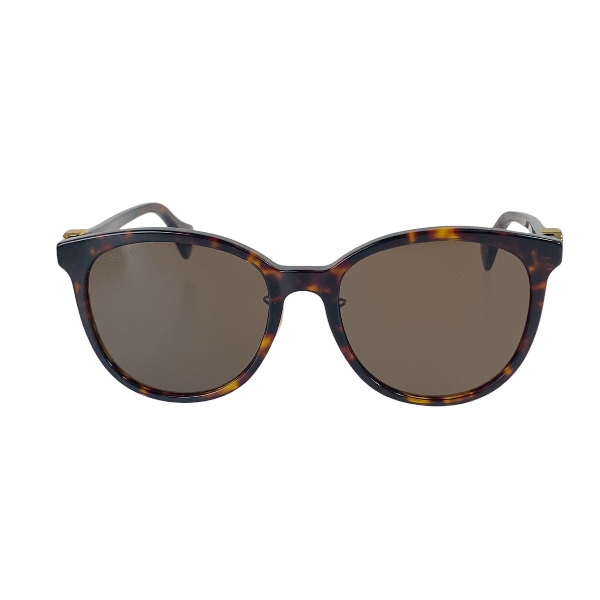 Gucci GG Marmont Sunglasses Brown Gold Acetate Eyewear — view 2