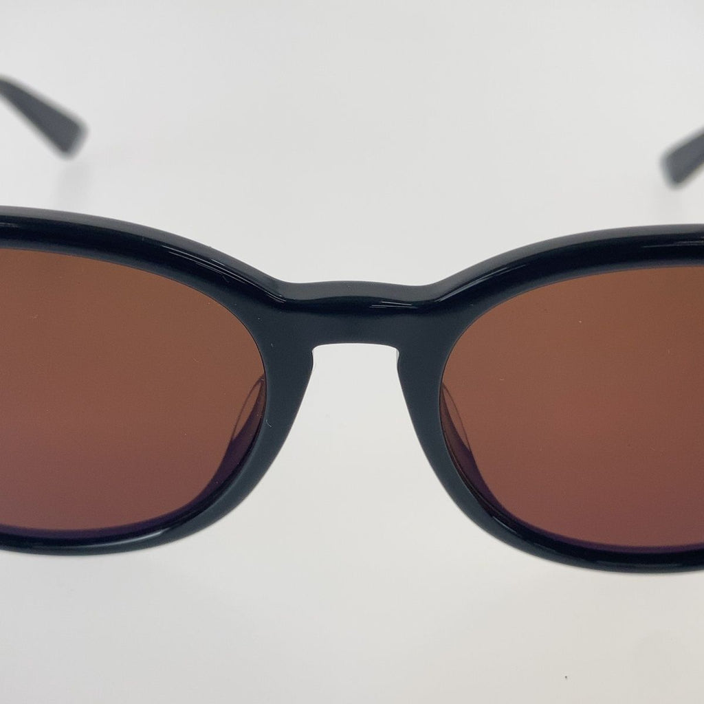 Gucci Interlocking G Sunglasses Black Gold Acetate Eyewear — view 7