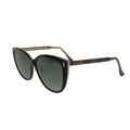 Gucci Sunglasses Black Brown White Acetate Eyewear