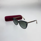 Gucci Sunglasses Black Brown White Acetate Eyewear — view 8