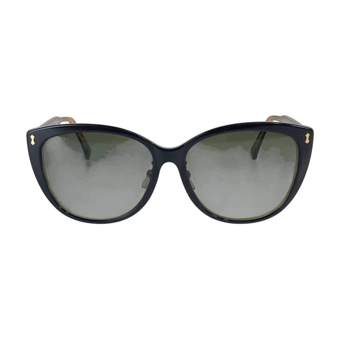 Gucci Sunglasses Black Brown White Acetate Eyewear — view 2