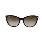Gucci Bamboo Interlocking G GG Sunglasses Brown Gold Eyewear — view 2