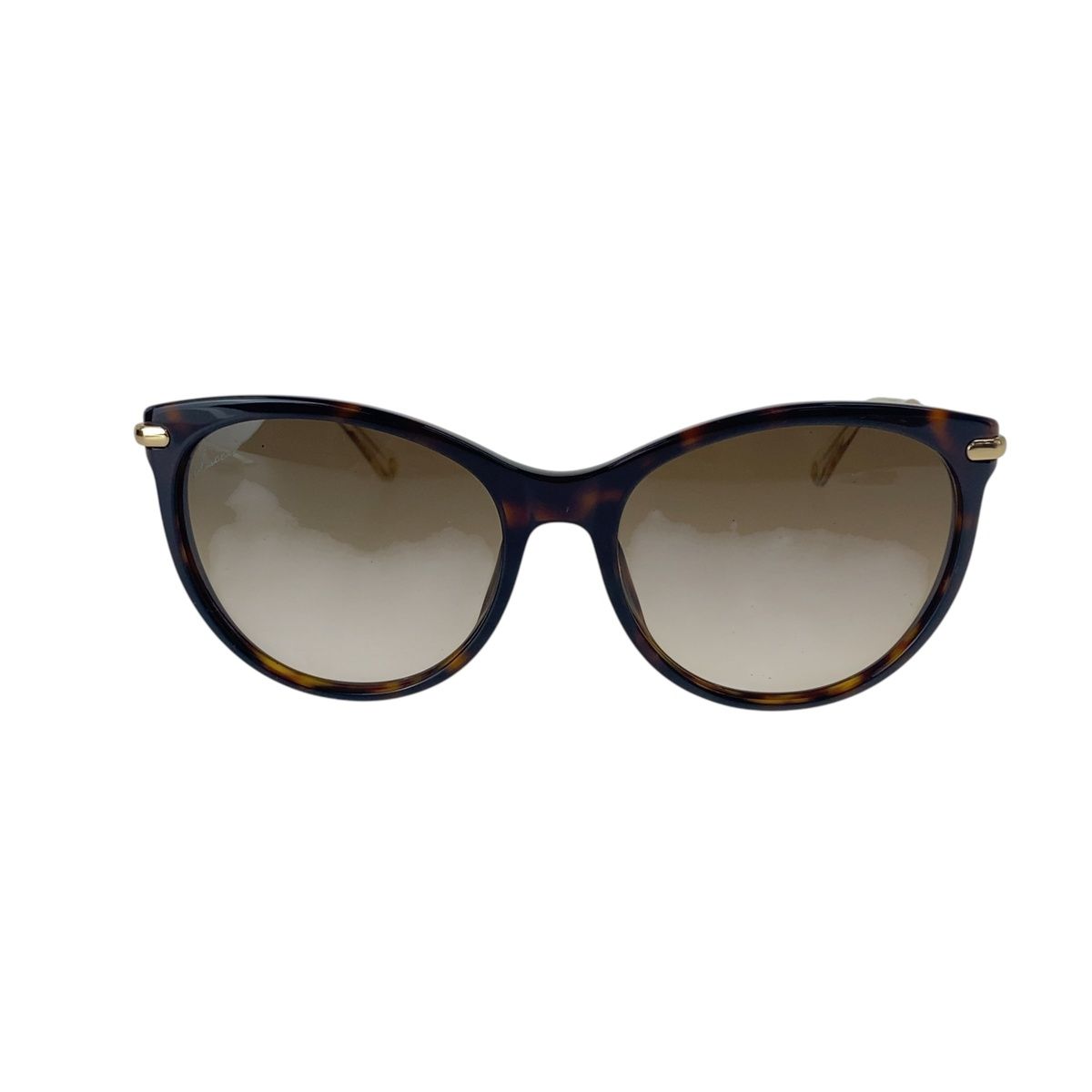Gucci Bamboo Interlocking G GG Sunglasses Brown Gold Eyewear — view 2